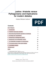 Aristotle and Phytagoreans