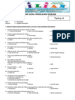 Soal Tematik Kelas 1 SD Tema 4 Subtema 1 Anggota Keluargaku Dan Kunci Jawab