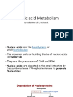 Nucleat Acid Metabolism