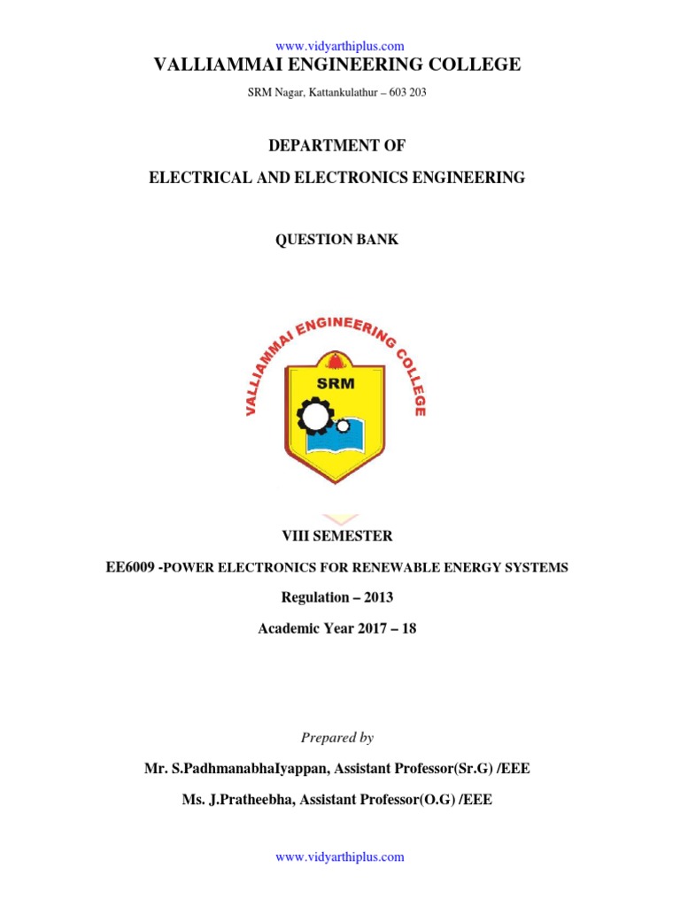 Power Electronics for Renewable Energy | PDF | Power Inverter ...