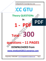 CCC Gtu 300 Question PDF