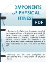 Components of Physical Fitness Reporttttt