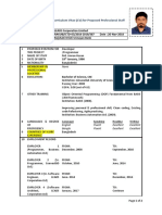 CV of Md. Amran Hasan