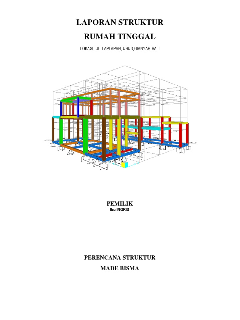 Contoh Laporan Struktur Bangunan Bertingkat - IMAGESEE