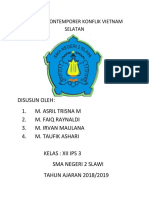 Sejarah Kontemporer Konflik Vietnam Selatan Word