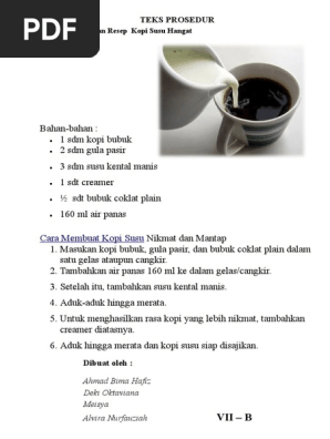 Teks Prosedur | Pdf
