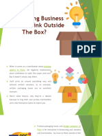 Why Printing Business Need To Think Outside The Box
