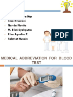 Abb For Blood Test