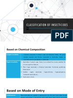 Classification of Insecticides