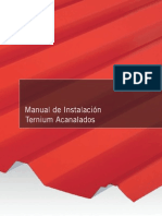 Manual de Instalación Ternium Acanalados