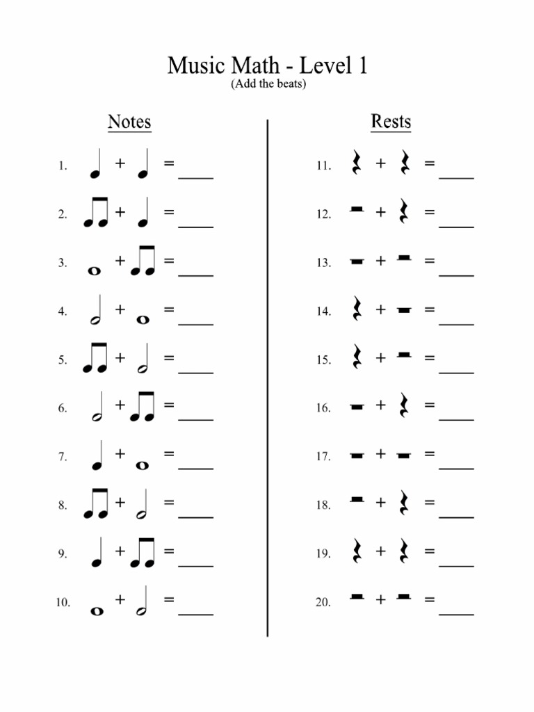 MusicMathLevels12 PDF | PDF
