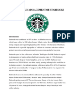 Starbucks' Supply Chain Management
