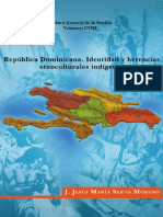 Vol 108. RepÃºblica Dominicana, Identidad y Herencias Etnoculturales IndÃ Genas. J. JesÃºs MarÃ A Serna Moreno PDF