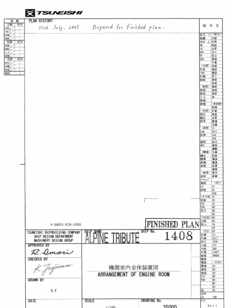 Engine Room Arrangement PDF