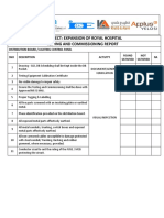 Electrical DB Check List