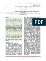 Review About Facts of Diabetes PDF