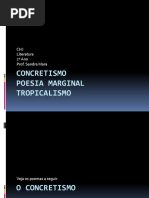 Aula - Concretismo, Tropicalismo e Poesia Marginal