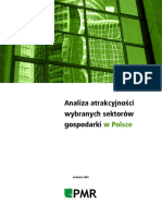 Analiza Wybranych Sektorow Gospodarki W Polsce-Wersja Ostate PDF