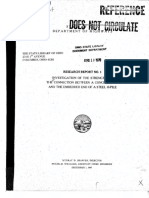 Investigation of The Strength of The Connection Between A Concrete Cap and The Embedded End of A Steel H-Pile - State of Ohio Department of Highways (1947)