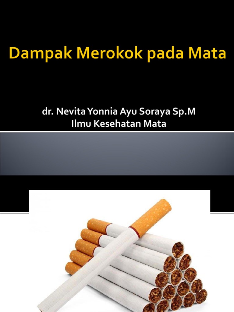 Dampak Merokok pada Kesehatan Mata | PDF