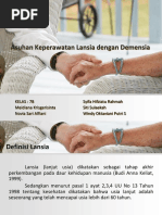 Lansia Demensia
