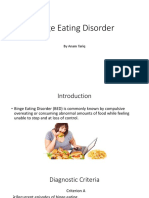 Binge Eating Disorder