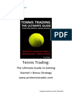 Tennis Trading The Ultimate Guide