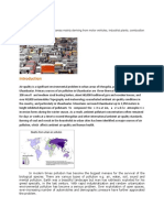 Urban Pollution EVS Project