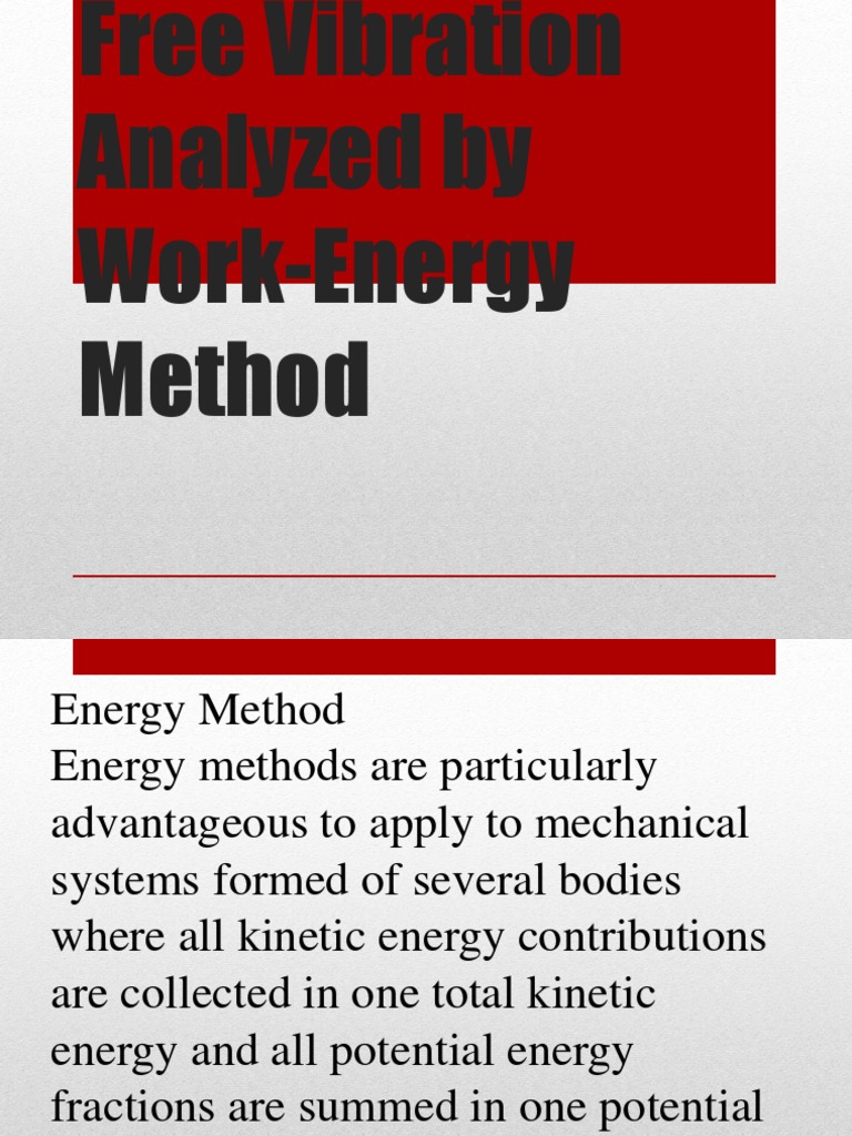 Energy Methods for Structural Analysis | PDF
