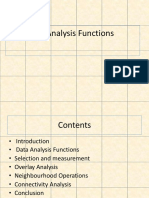 Gis Analysis Function
