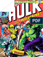 1944 Incrivel Hulk v2 181 Primeira Aparição Wolverine 02 de 02 HQ BR 31dez06 Gibihq