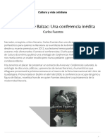 Fuentes Sobre Balzac_ Una Conferencia Inédita _ Cultura y Vida Cotidiana