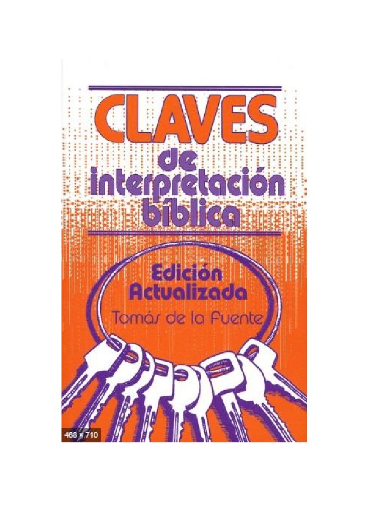 Claves de Interpretacion Biblica PDF Nuevo Testamento Biblia