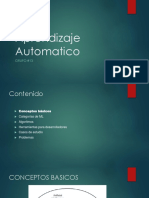 Aprendizaje Automatico