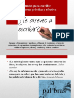 Apuntes para Escribir de Manera Práctica y Efectiva PDF