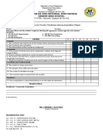 Rubrics for School Paper