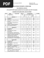 BSC Forensic Science Syllabus