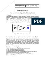 شيت مختبر الاجهزة الكهروميكانيكة PDF