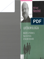 HERZFELD, M. Antropologia. Prática Teórica Na Cultura e Na Sociedade - Orientações - Antropologia Como Uma Prática Da Teoria-Girado