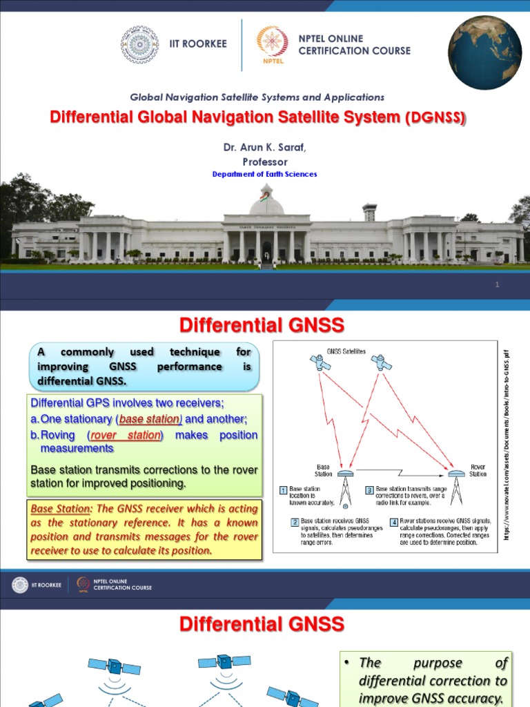 Understanding Differential GNSS Techniques | PDF | Global Positioning ...