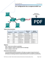 11.2.3.7 Lab - Configuring NAT Pool Overload and PAT.docx