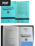 Mas o Que É Mesmo Gramática Carlos Franchi Completo PDF | PDF
