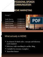 Meme Marketing Group 2