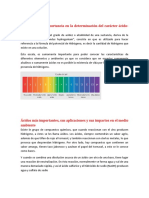 Escala PH Química