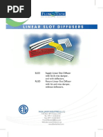 E - Linear Slot Diffusers PDF