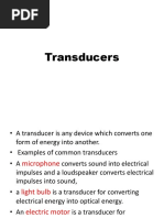 Transducers