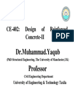 Concrete Lectures Slab.2 Direct Design Method - PPT Shear PDF