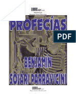Solari Parravicini, Benjamin - Profecias