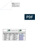 Taller 2 Fórmulas y Funciones en Excel 2016 Empresa LPQ - Diego Bolaños