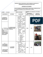 Informe de de Vinculacion